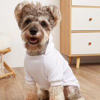 Soft Dog Hoodies for Small Dogs - White / X-Large - image 3