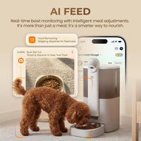 Yuno AI Smart Automatic Cat Feeder with 2K 360° Camera Auto-Track - image 3