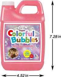Lulu Home 33.8 OZ/1 L Concentrated Bubble Solution - Pink - image 2