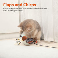 Potaroma Cat Toys Rechargeable Flapping Bird Sparrow - 4.0 inches / Sparrow - image 2