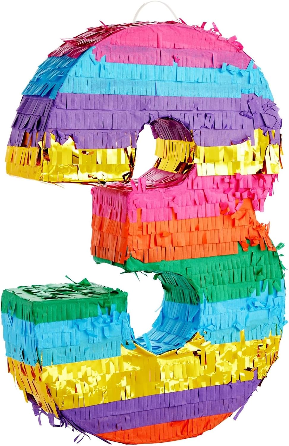BLUE PANDA 8 Pinata, Small Multicolor - 3