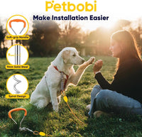 Petbobi Dog Tie Out Cable and Stake - 30 ft (120 lbs) / Orange - image 3