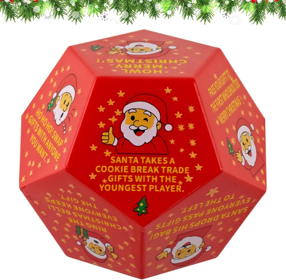 Santa Swap Gift Exchange Dice - Hilarious Santa Swap Gift Exchange Dice