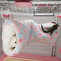 LEFTSTARER Guinea Pig Accessories Sugar Glider Cage Accessories - Pink / Heart - image 2