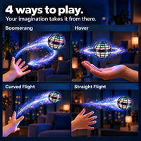 AMERFIST Flying Orb Ball Toy - Black - image 4