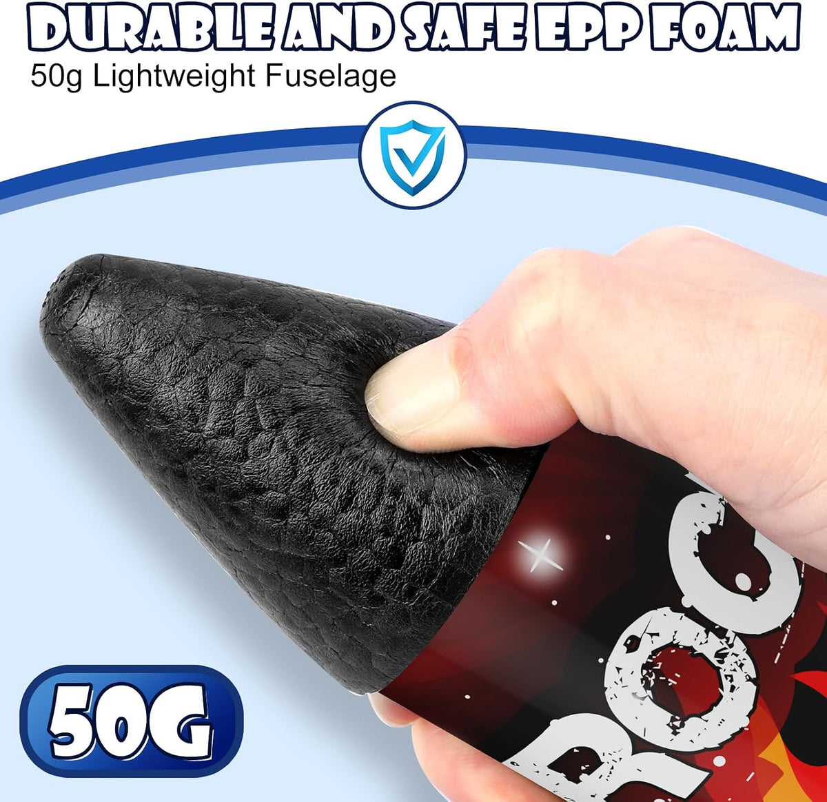 Mafbeanl Rocket Launcher for Kids - Flame - image 4
