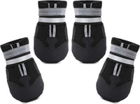 Dimicoo Breathable Dog Boots for Medium Large Dogs - Black(Waterproof) / XL (Insole Width 2.8")for 72~94lb