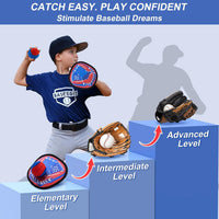 Aywewii toss and catch game with sticky hook and loop paddles and soft balls - view 18