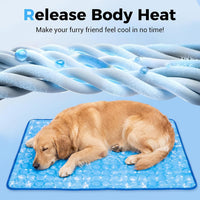 Dog Cooling Mat, Large Cooling Pad for Dogs Cats - Medium - image 3