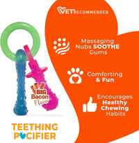 Nylabone Puppy Pacifier Chew Toy - Pacifier / Small - image 4