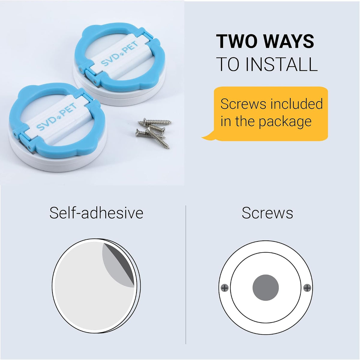 (4-Pack Pee Pad Magnetic Holder - 4-Pack - image 2