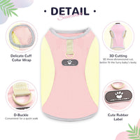 3 Pack Dog Cooling Vest with D-Ring Dog Tshirt Sun Protection Small - 1Pack Pink / X-large - image 3
