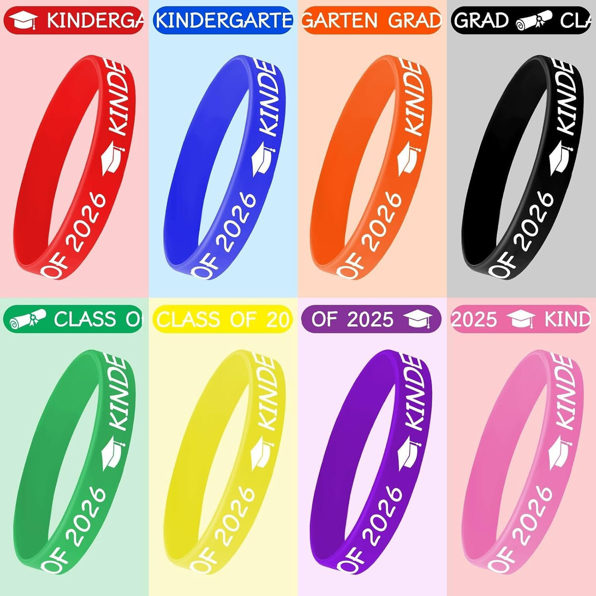 JUNEBRUSHS 24pcs Halloween Silicone Bracelets - Kindergarten - image 4