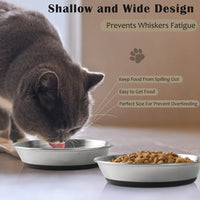 Stainless Steel Cat Bowls - 3 Pack - image 3