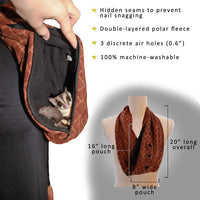 Pet Bonding Scarf, Carry Bonding Pouch, for Chinchillas - image 4