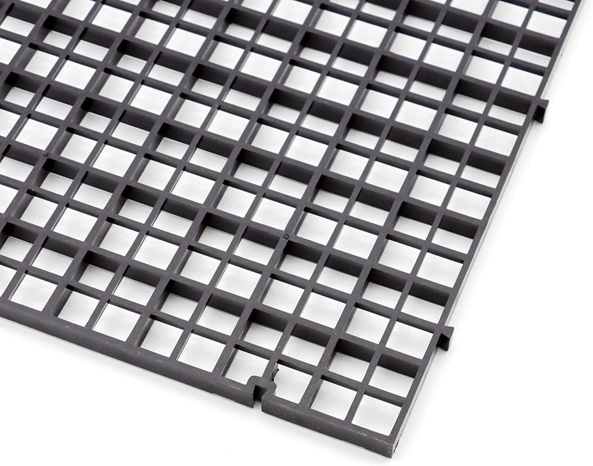 12 Pcs Aquarium Fish Tank Divider Plastic Egg Crate, L – Essentials for Fish - S 12pcs Black - image 4
