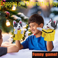 KYWYOYOU Kung Fu Husky dog hand puppet with punching arms - view 4