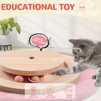 40'' Tall Sisal Cat Scratching Post - pink-45inch - image 3