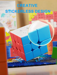 CFMOUR stickerless 2x2 and 3x3 speed cube set in gift box - view 24