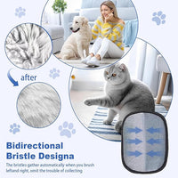 3Pcs Pet Hair Removal Gloves, Reusable Electrostatic Pet Hair Removal Gloves,Upgraded Animal Fur Removal Tool for Cats & Dogs