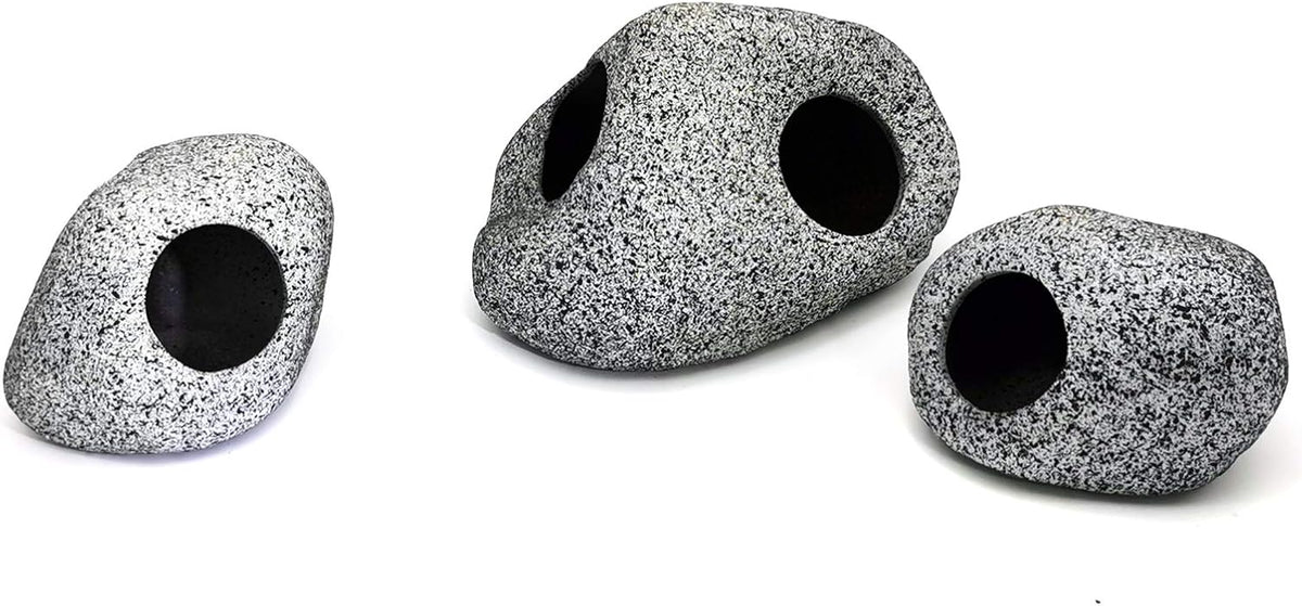 Aquarium Decorations Rock, Stackable Fish Tank Decor Cave - J101+J001x2 - image 3