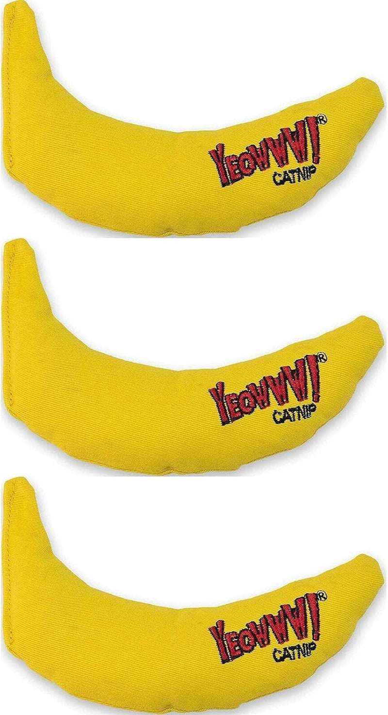 YEOWWW! DuckyWorld 100% ORGANIC CATNIP Leaf & Flower Cat Toy BANANA 3