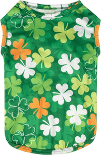 CuteBone Dog Shirts 2-Pack Soft Pet Clothes Breathable Summer Vest - Large / Clovers&rabbits - image 3