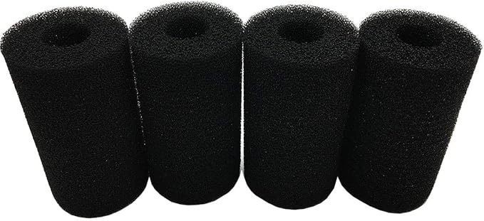 Pre-Filter Sponge,4 Pack Aquarium Pre Filter Foam Rolls Compatible Filter Accessories for Fish Tank
