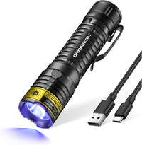 DARKBEAM UV Flashlight 395nm LED Black Light Woods Lamp Ultraviolet - UV 395nm(violetish) / Mini (V81)
