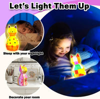 FUNZBO 4.3in Paint Your Own Dinosaur Lamp Kit - Cat - image 4