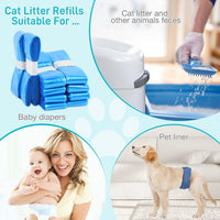 10 Pack Cat Litter Refill Bags 100% Enhanced Odor Control Generic - image 4