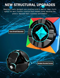 CFMOUR stickerless 2x2 and 3x3 speed cube set in gift box - view 15