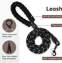 IVY&LANE No Pull Dog Harness for Medium Dogs - Dark Brown / Large - image 2
