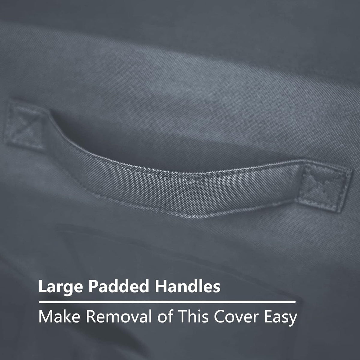Replacement dog bed cover in waterproof 600D Oxford fabric, 30 x 20 x 3 inches - view 4