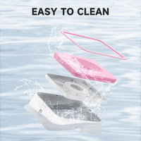 ELS PET No Spill Dog Cat Bowl 35oz 1L Anti Slip Travel Water - 2L / Pink - image 4