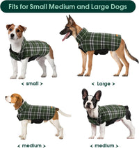 Kuoser Waterproof Dog Coat - Olive Green / 3X-Large (Pack of 1) - image 3