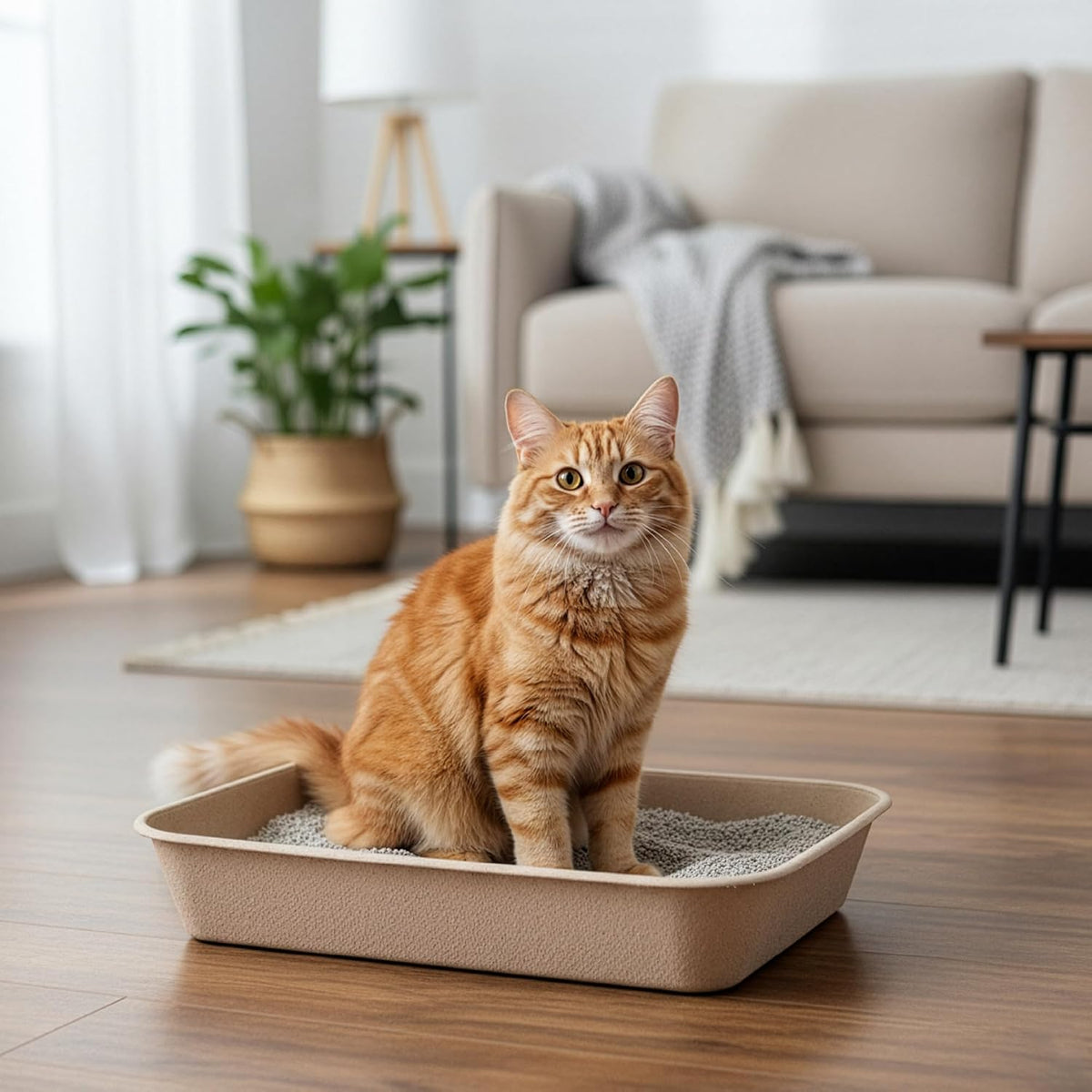 Kitty Sift Disposable Cat Litter Box Large - Litter Box Only / Jumbo (6-Piece Set) - image 4