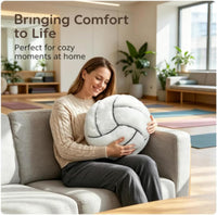 14" Volleyball Plush Pillow Soft Throw Toy for Kids Room Decoration – Fun for Kids & Family - Volleyball / 14" - image 2
