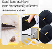 Pet Hair Remover Electrostatic Gloves for Cats Dogs 2025 Reusable Cat Hair Removal Glove, Static Electricity Pet Hair Remover for Couch, Carpet, Clothing, Car Seats (2Pcs)