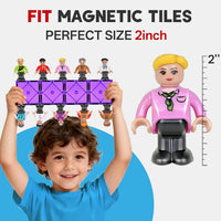 Magnetic People Figures for Kids - Magnetic People Figures - image 2