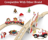 Z MAYABBO battery powered toy train with 2 magnetic cargo cars and action figure - view 8