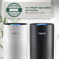 𝐍𝐞𝐰𝐞𝐬𝐭 Air Purifiers for Home Bedroom up to 800 ft², VNIUP H14 HEPA Room Air Purifiers for Bedroom with Fragrance Function, with Sleep Mode Air Cleaner for Pet Dander Odor Dust Smoke, ZQA-4000C