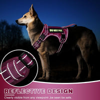 WINSEE Tactical Dog Harness - Large / Pink Camo - image 4