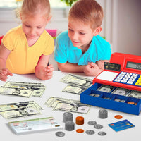 Play Money Set for Kids, Includes: Bills, Coins - image 4