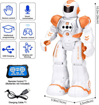 KingsDragon Robots Toy for Kids - Orange - image 3