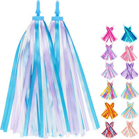 Bike Streamers Bike Tassels for Kids 1 Pair - Blue