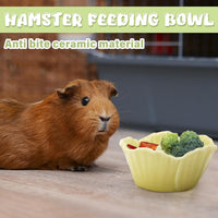 Small Ceramic Pet Hamster Bowl - s,1pc / Pink - image 3
