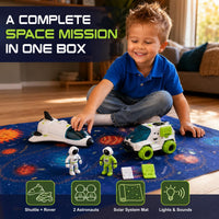 Space Toys for Kids 3-5, Rocket Ship Toy - image 2