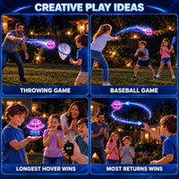 LEMATRIX Flying Orb Ball Toy - Pink - image 3