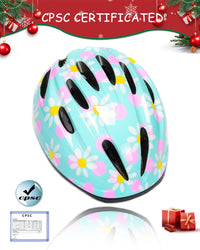 BeBeFun girls bike helmet in pink with 12 air vents and adjustable fit knob, ages 3 to 10 - view 17